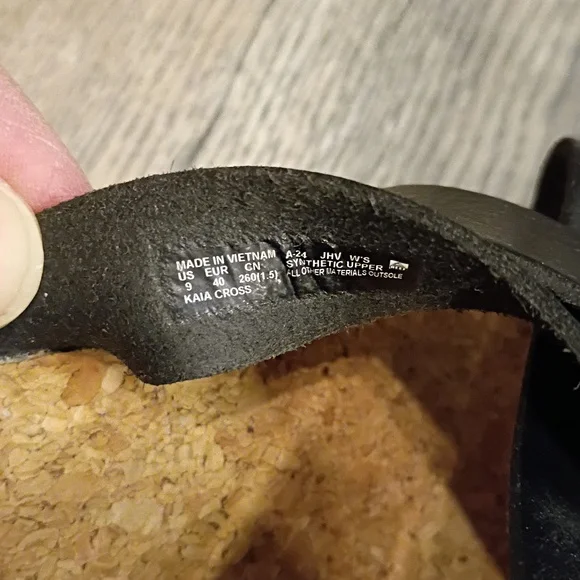 Reef Women's Cushion Bloom Hi Slide Black Strap Sandals Size 9 - Picture 9 of 9